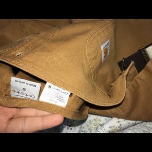 CARHARRT SIZE 10 OVERALLS FITS SMALL